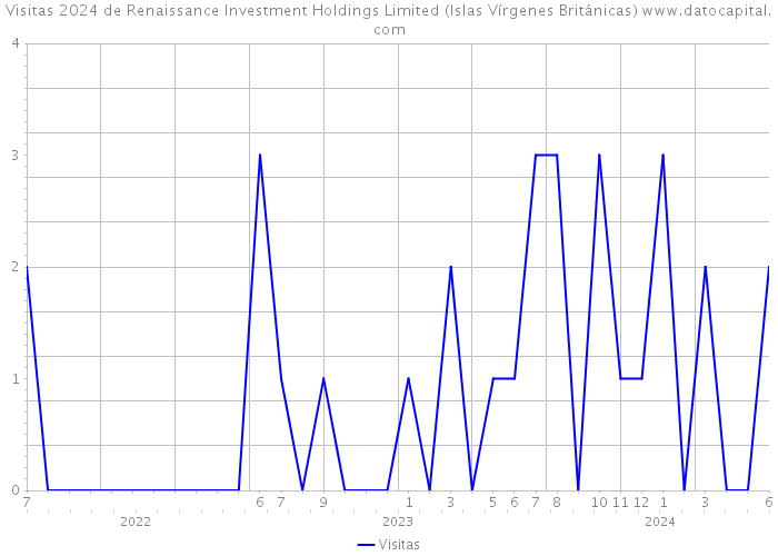 Visitas 2024 de Renaissance Investment Holdings Limited (Islas Vírgenes Británicas) 