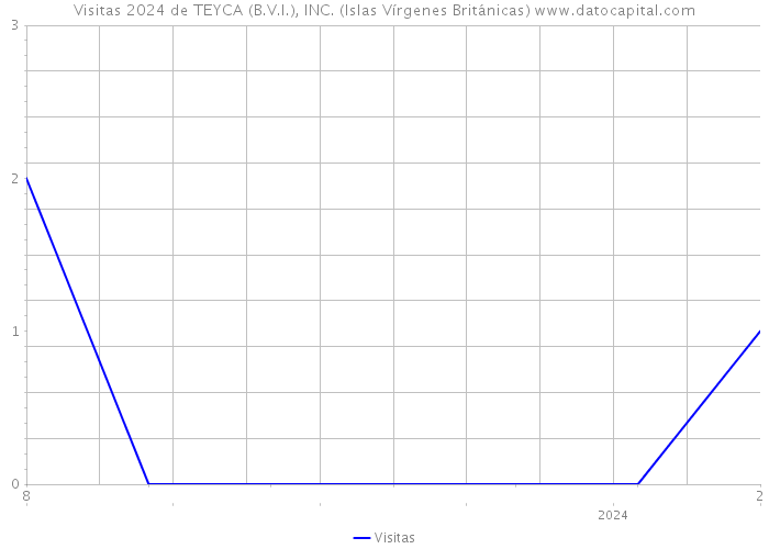 Visitas 2024 de TEYCA (B.V.I.), INC. (Islas Vírgenes Británicas) 
