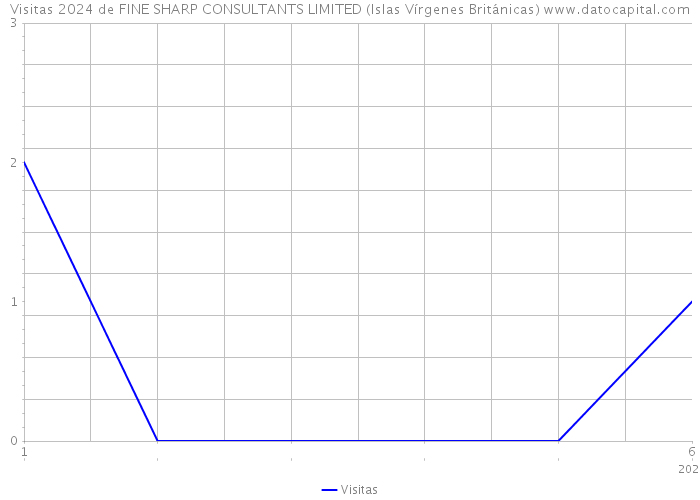 Visitas 2024 de FINE SHARP CONSULTANTS LIMITED (Islas Vírgenes Británicas) 