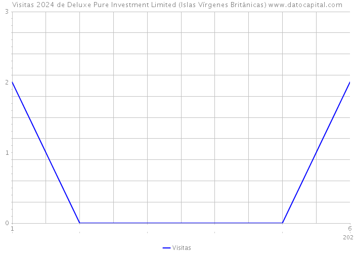 Visitas 2024 de Deluxe Pure Investment Limited (Islas Vírgenes Británicas) 