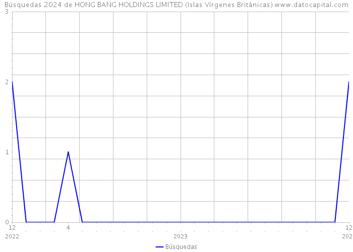 Búsquedas 2024 de HONG BANG HOLDINGS LIMITED (Islas Vírgenes Británicas) 