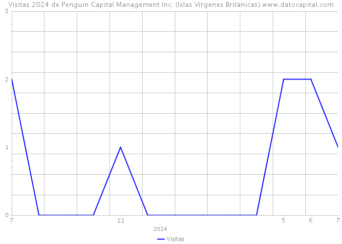 Visitas 2024 de Penguin Capital Management Inc. (Islas Vírgenes Británicas) 