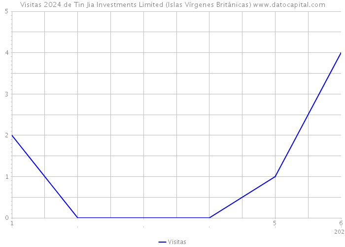 Visitas 2024 de Tin Jia Investments Limited (Islas Vírgenes Británicas) 