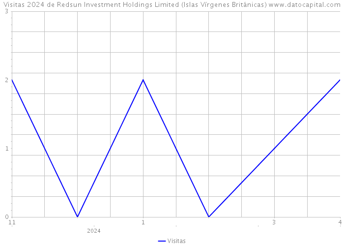 Visitas 2024 de Redsun Investment Holdings Limited (Islas Vírgenes Británicas) 
