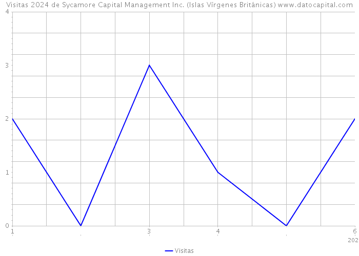 Visitas 2024 de Sycamore Capital Management Inc. (Islas Vírgenes Británicas) 