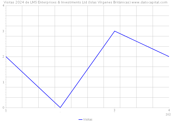 Visitas 2024 de LMS Enterprises & Investments Ltd (Islas Vírgenes Británicas) 