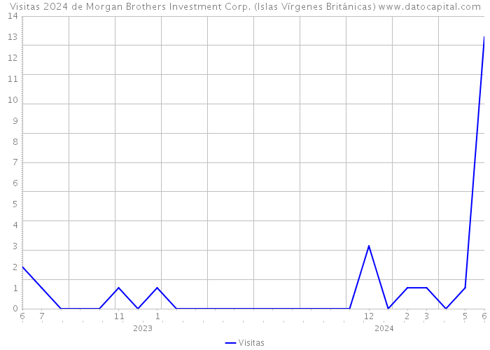 Visitas 2024 de Morgan Brothers Investment Corp. (Islas Vírgenes Británicas) 