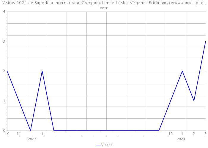 Visitas 2024 de Sapodilla International Company Limited (Islas Vírgenes Británicas) 