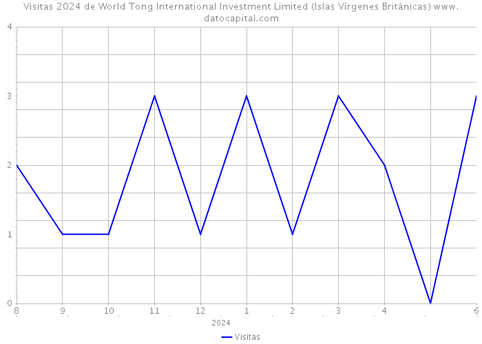 Visitas 2024 de World Tong International Investment Limited (Islas Vírgenes Británicas) 