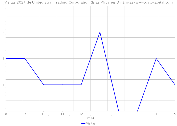 Visitas 2024 de United Steel Trading Corporation (Islas Vírgenes Británicas) 