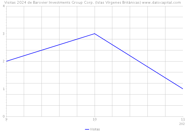 Visitas 2024 de Barovier Investments Group Corp. (Islas Vírgenes Británicas) 