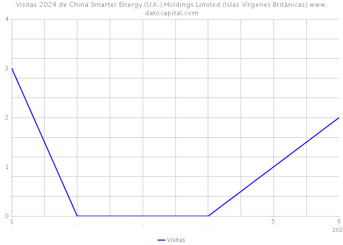 Visitas 2024 de China Smarter Energy (U.K.) Holdings Limited (Islas Vírgenes Británicas) 