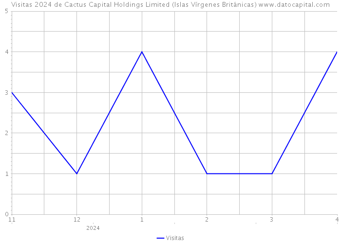 Visitas 2024 de Cactus Capital Holdings Limited (Islas Vírgenes Británicas) 