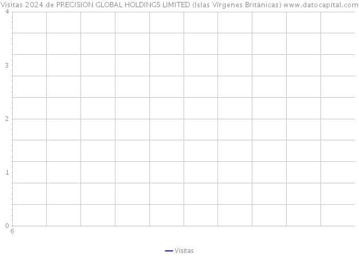Visitas 2024 de PRECISION GLOBAL HOLDINGS LIMITED (Islas Vírgenes Británicas) 