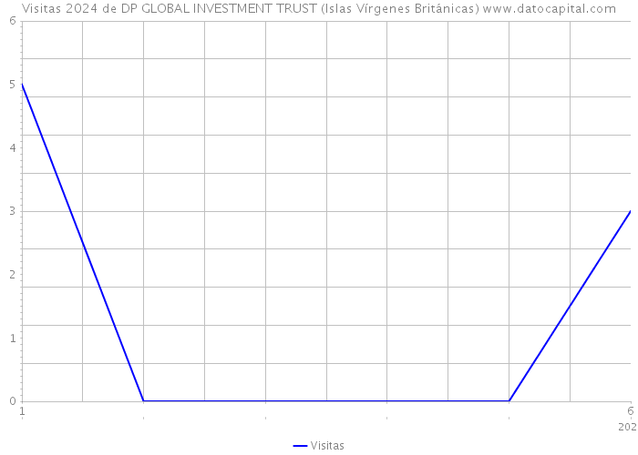 Visitas 2024 de DP GLOBAL INVESTMENT TRUST (Islas Vírgenes Británicas) 