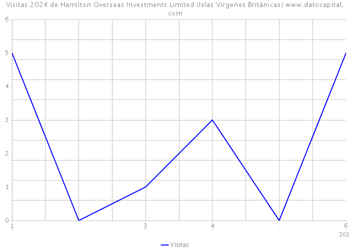 Visitas 2024 de Hamilton Overseas Investments Limited (Islas Vírgenes Británicas) 