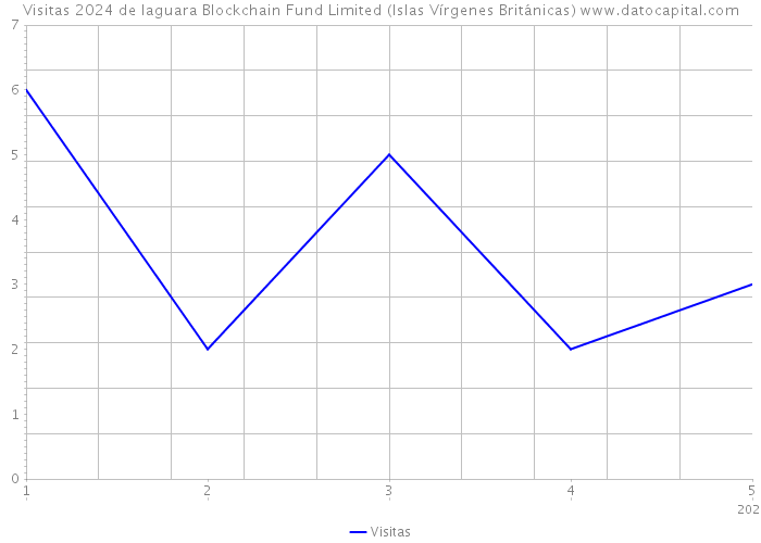 Visitas 2024 de Iaguara Blockchain Fund Limited (Islas Vírgenes Británicas) 