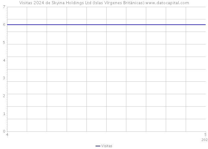 Visitas 2024 de Skyina Holdings Ltd (Islas Vírgenes Británicas) 