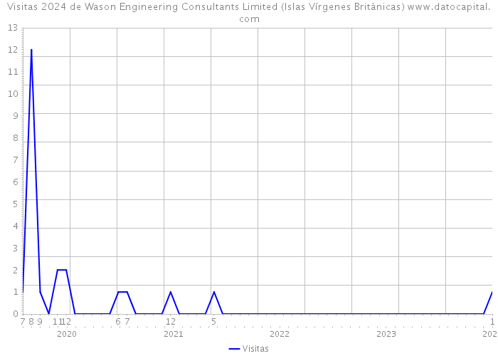 Visitas 2024 de Wason Engineering Consultants Limited (Islas Vírgenes Británicas) 