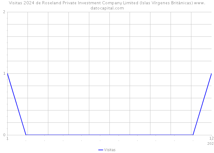 Visitas 2024 de Roseland Private Investment Company Limited (Islas Vírgenes Británicas) 