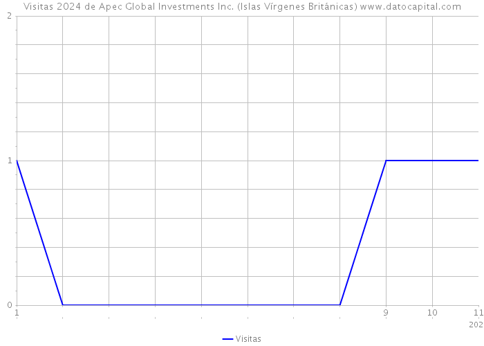 Visitas 2024 de Apec Global Investments Inc. (Islas Vírgenes Británicas) 