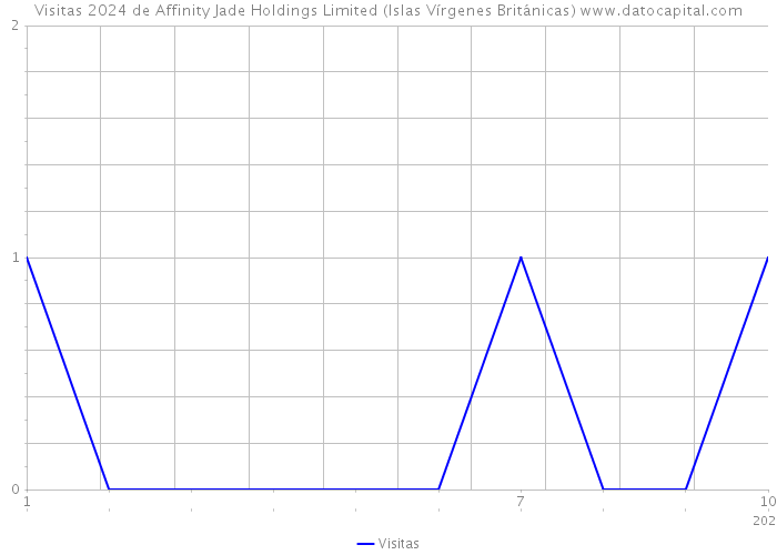 Visitas 2024 de Affinity Jade Holdings Limited (Islas Vírgenes Británicas) 