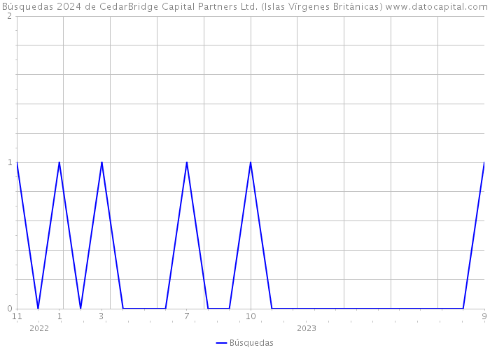 Búsquedas 2024 de CedarBridge Capital Partners Ltd. (Islas Vírgenes Británicas) 