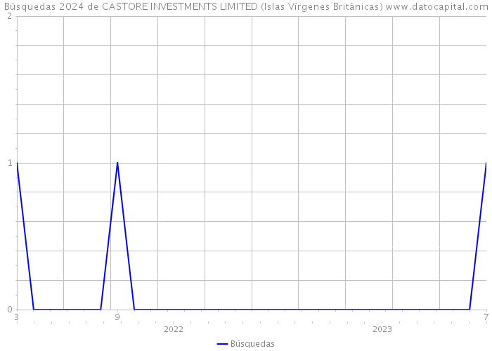 Búsquedas 2024 de CASTORE INVESTMENTS LIMITED (Islas Vírgenes Británicas) 