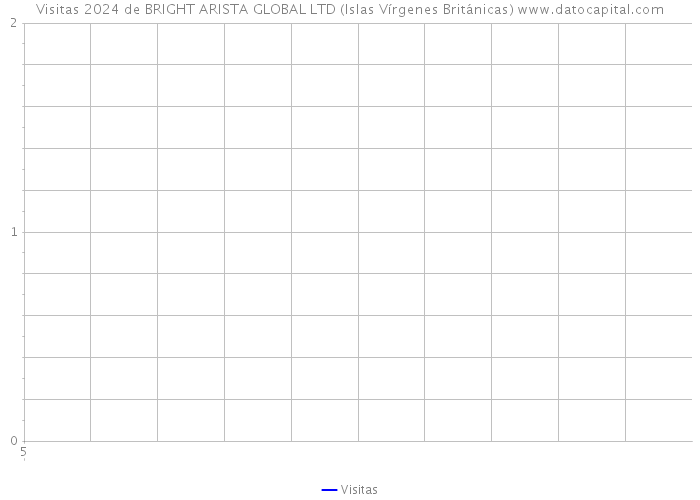 Visitas 2024 de BRIGHT ARISTA GLOBAL LTD (Islas Vírgenes Británicas) 