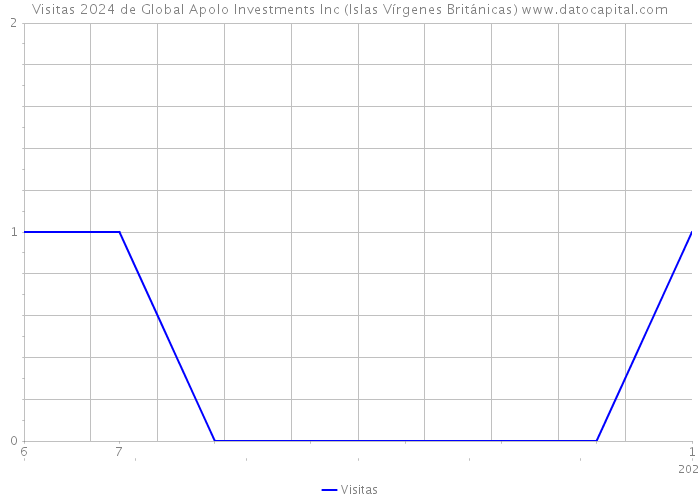 Visitas 2024 de Global Apolo Investments Inc (Islas Vírgenes Británicas) 