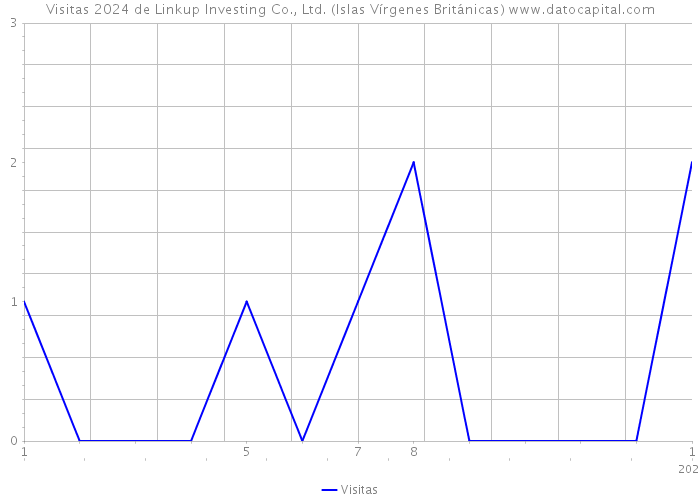 Visitas 2024 de Linkup Investing Co., Ltd. (Islas Vírgenes Británicas) 