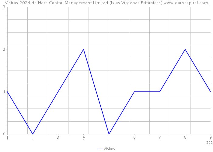 Visitas 2024 de Hota Capital Management Limited (Islas Vírgenes Británicas) 