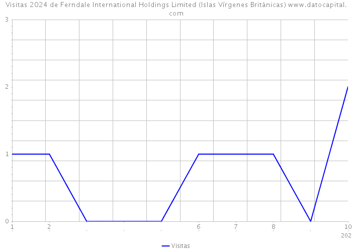 Visitas 2024 de Ferndale International Holdings Limited (Islas Vírgenes Británicas) 