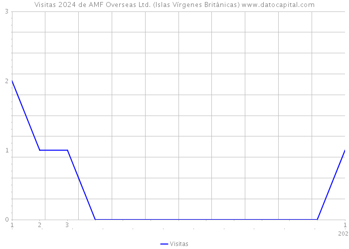 Visitas 2024 de AMF Overseas Ltd. (Islas Vírgenes Británicas) 