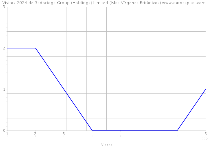 Visitas 2024 de Redbridge Group (Holdings) Limited (Islas Vírgenes Británicas) 