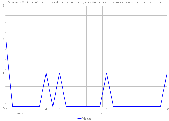 Visitas 2024 de Wolfson Investments Limited (Islas Vírgenes Británicas) 