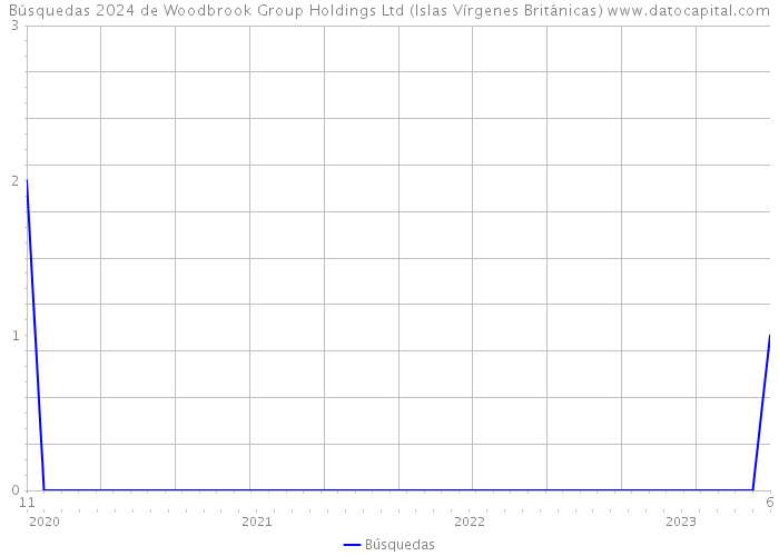 Búsquedas 2024 de Woodbrook Group Holdings Ltd (Islas Vírgenes Británicas) 