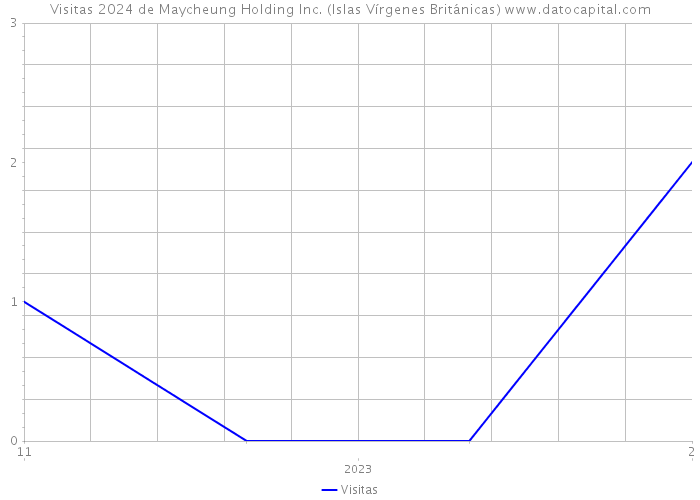 Visitas 2024 de Maycheung Holding Inc. (Islas Vírgenes Británicas) 