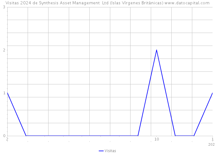 Visitas 2024 de Synthesis Asset Management Ltd (Islas Vírgenes Británicas) 