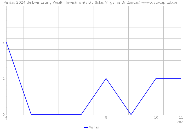 Visitas 2024 de Everlasting Wealth Investments Ltd (Islas Vírgenes Británicas) 