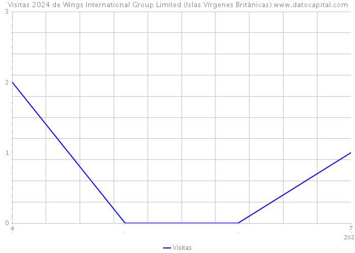 Visitas 2024 de Wings International Group Limited (Islas Vírgenes Británicas) 