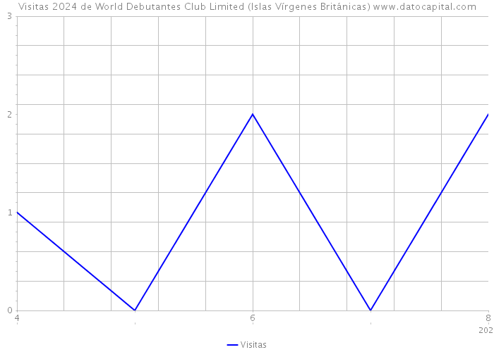 Visitas 2024 de World Debutantes Club Limited (Islas Vírgenes Británicas) 