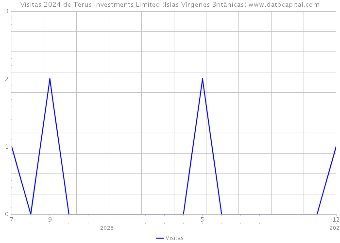 Visitas 2024 de Terus Investments Limited (Islas Vírgenes Británicas) 