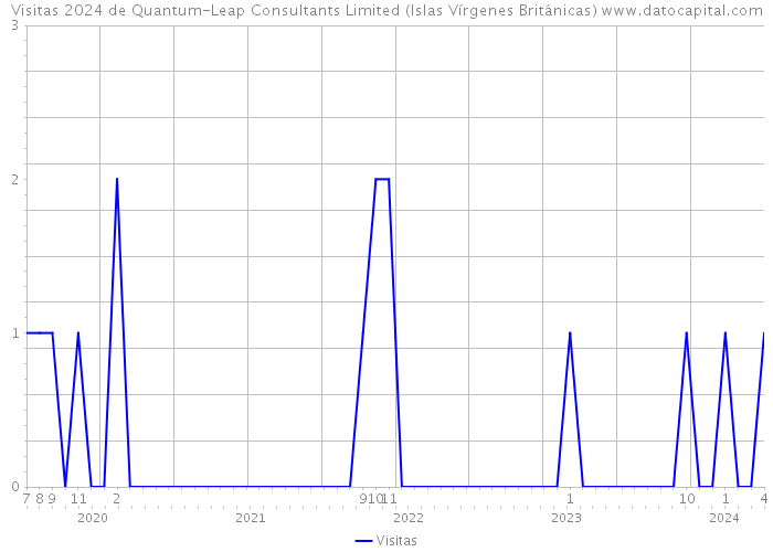 Visitas 2024 de Quantum-Leap Consultants Limited (Islas Vírgenes Británicas) 
