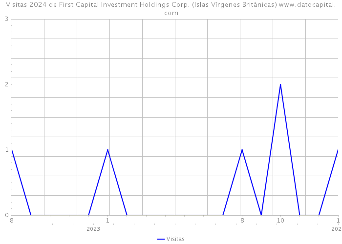 Visitas 2024 de First Capital Investment Holdings Corp. (Islas Vírgenes Británicas) 