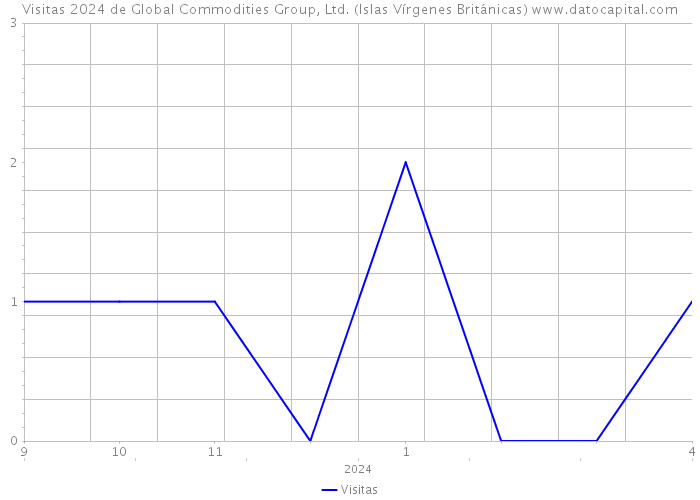 Visitas 2024 de Global Commodities Group, Ltd. (Islas Vírgenes Británicas) 