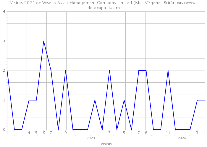 Visitas 2024 de Wiseco Asset Management Company Limited (Islas Vírgenes Británicas) 