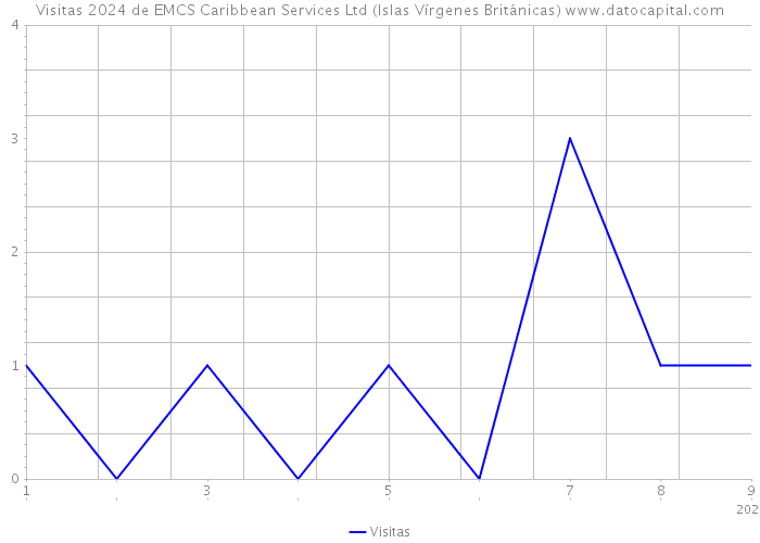 Visitas 2024 de EMCS Caribbean Services Ltd (Islas Vírgenes Británicas) 