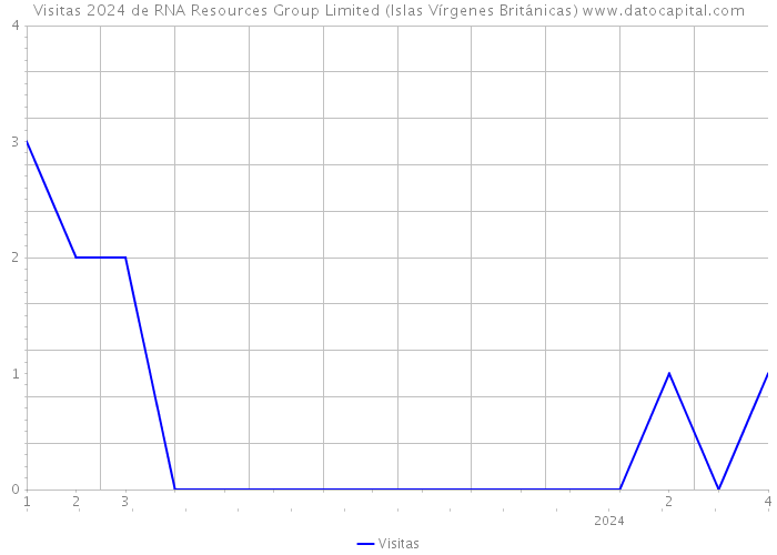 Visitas 2024 de RNA Resources Group Limited (Islas Vírgenes Británicas) 