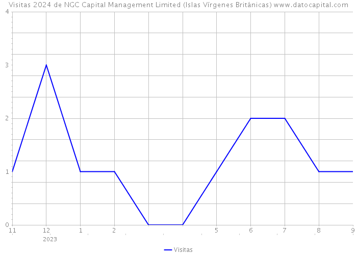 Visitas 2024 de NGC Capital Management Limited (Islas Vírgenes Británicas) 